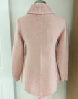 W2149165 Pink Quartz Turtleneck Knit Corfu Jeans