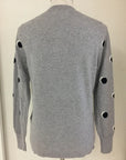 W2149185 Pewter Spot Knit Corfu Jeans