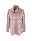 W2158647 Pink Spot Turtleneck Corfu Jeans