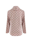 W2158647 Pink Spot Turtleneck Corfu Jeans