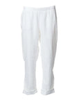 White Crop Pant Corfu Jeans