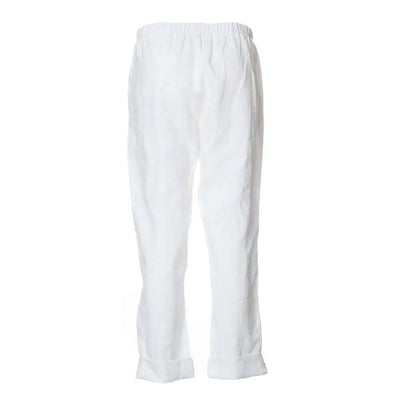 White Crop Pant Corfu Jeans