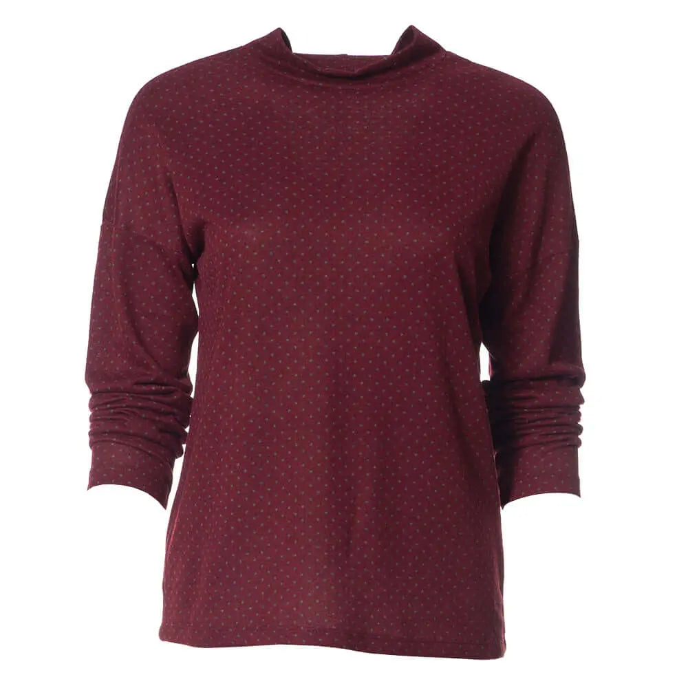 Wild Berry Long Sleeve Turtleneck W1948610 Corfu Jeans